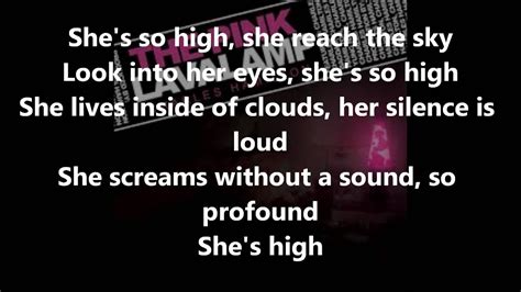 lyrics she's so high